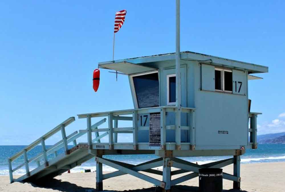 LA County Lifeguard flag warnings